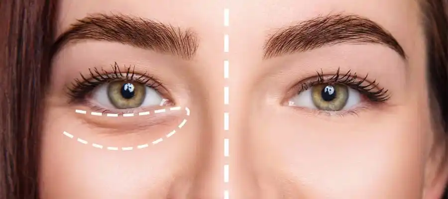 göz altı ışık dolgusu