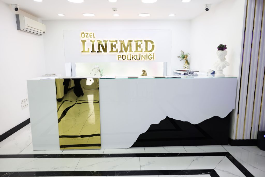Linemed Levent · Reception desk