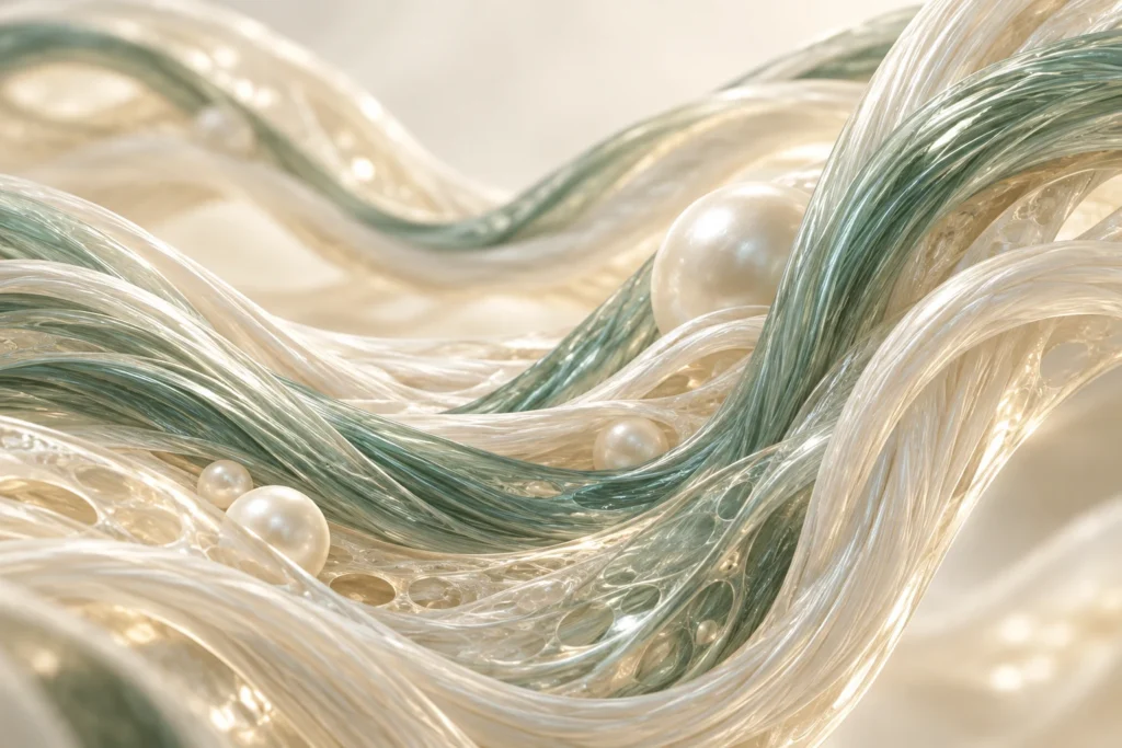 Illustrative fibre composition for the biostimulator approach